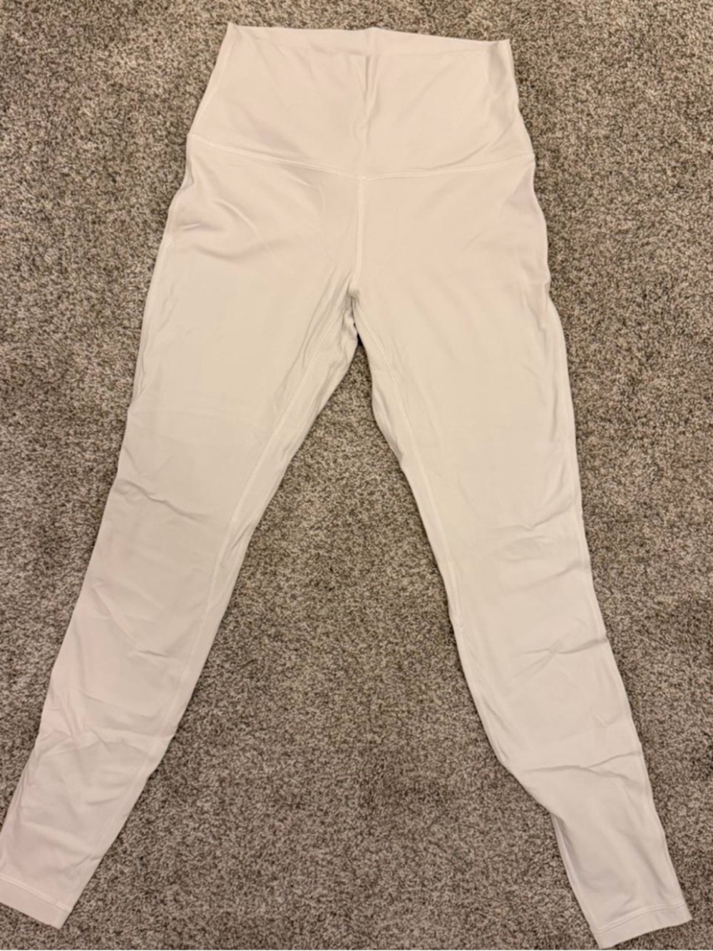 lululemon athletica Cream High-Waist Leggings